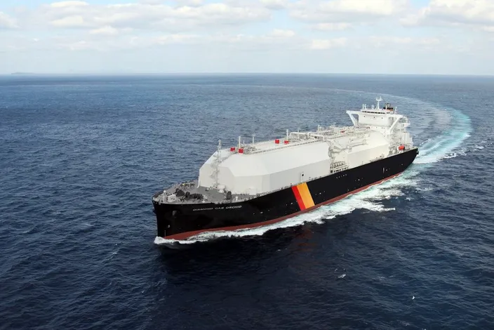 Diamond Gas Orchid was built at the Nagasaki Shipyard in Japan (Photo: NYK)