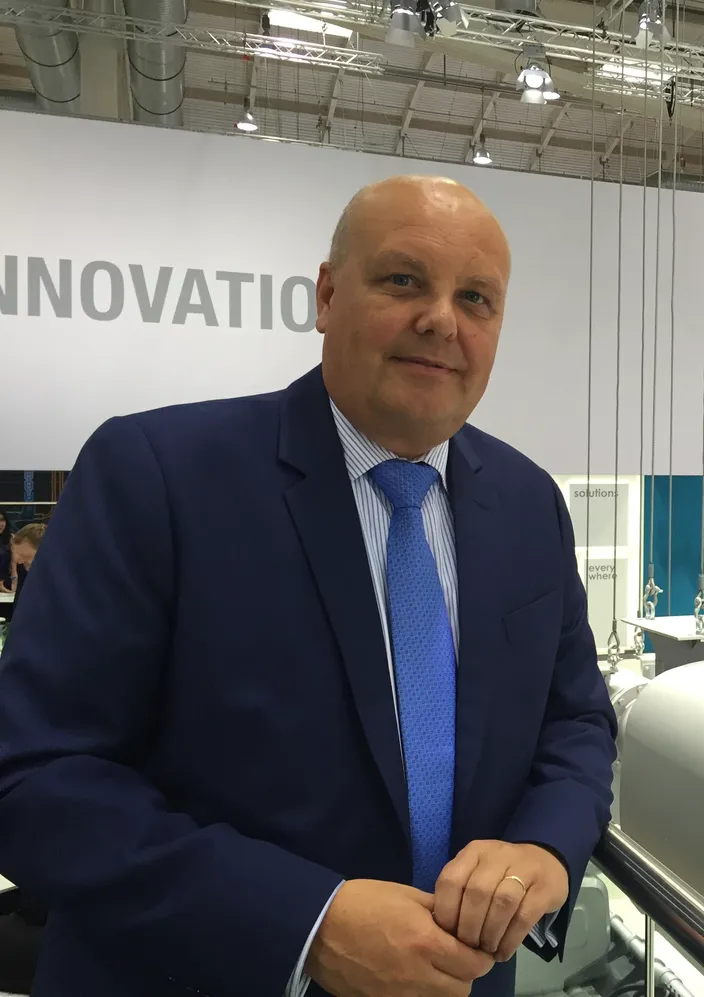 MAN Diesel & Turbo’s Head of Four-Stroke Marine, Lex Nijsen (Photo: MAN Diesel & Turbo)