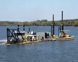 A GLDD Dredger: Photo courtesy of GLDD
