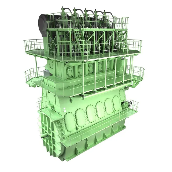 ME-GI dual-fuel engine: Image credit MAN