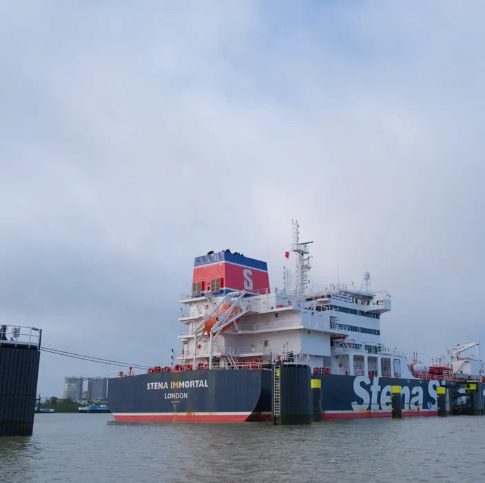 During the coming weeks, MR tanker Stena Immortal will run on 100% biofuel (Photo: Stena Bulk)