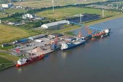 ElbeHafen Brunsbüttel: Photo credit Brunsbüttel Port 