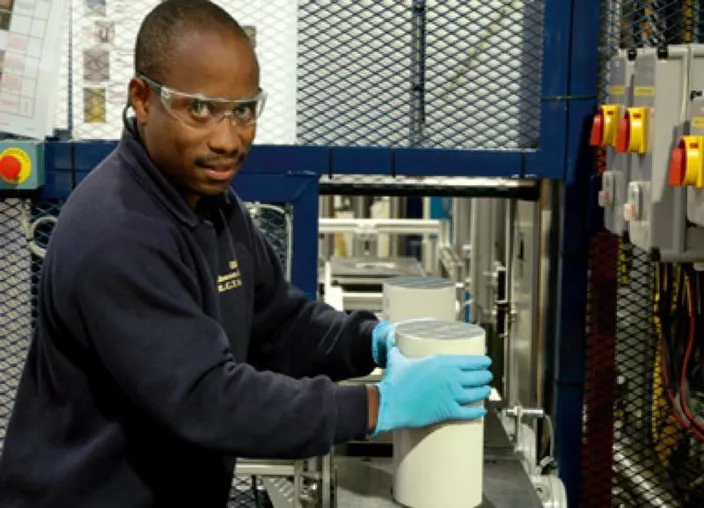 Emission control catalyst manufacturing: Image credit Johnson Matthey