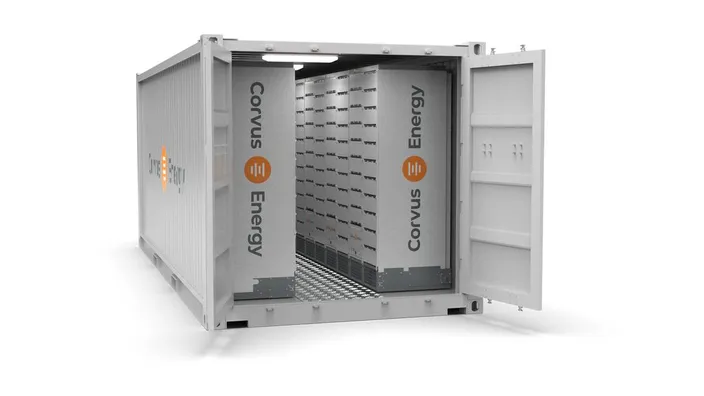 ORCA Energy battery system (Credit: Corvus Energy)