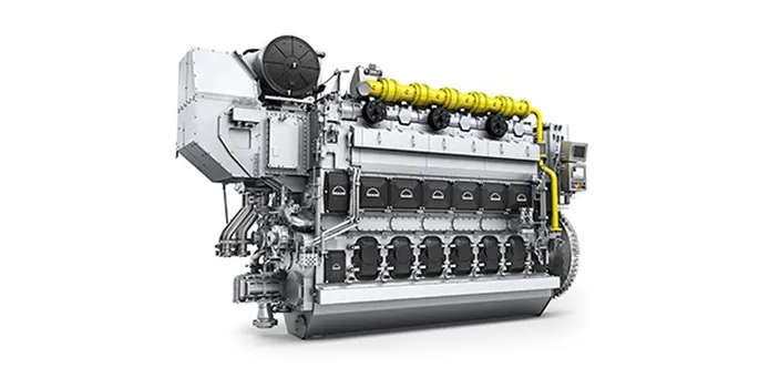 MAN 35 44DF engine. Image courtesty MAN PrimeServ