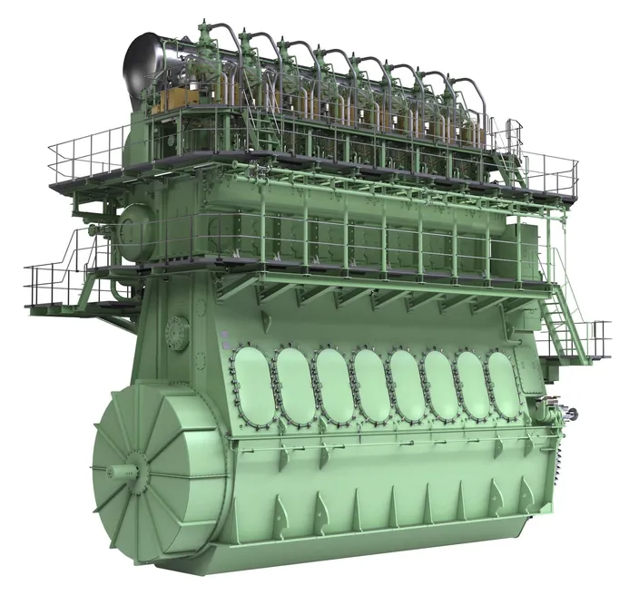 ME-GI engine (Image: MAN Diesel & Turbo)