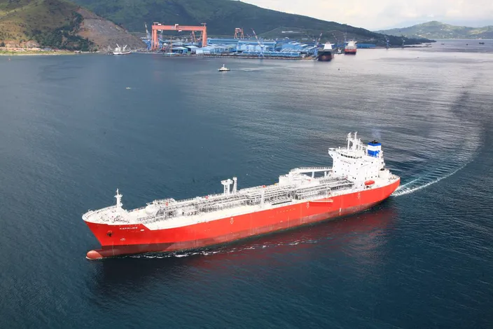 Exmar’s new very large gas carriers will feature Wärtsilä technology that enables them to operate on LPG fuel. (Photo: Exmar)