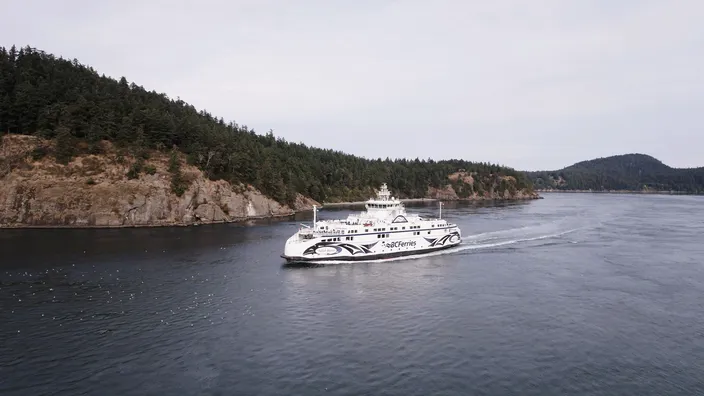 BC Ferries’ Salish Class vessels feature Wärtsilä’s integrated propulsion system with LNG fueled Wärtsilä engines.(Photo: BC Ferries)
