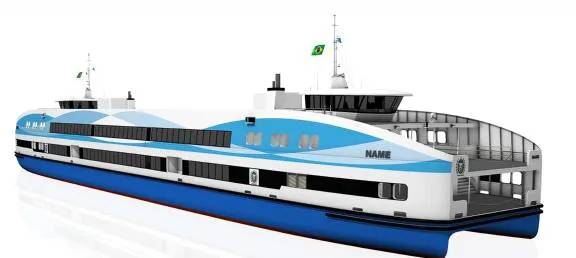 Rio ferry rendering courtesy of the designers