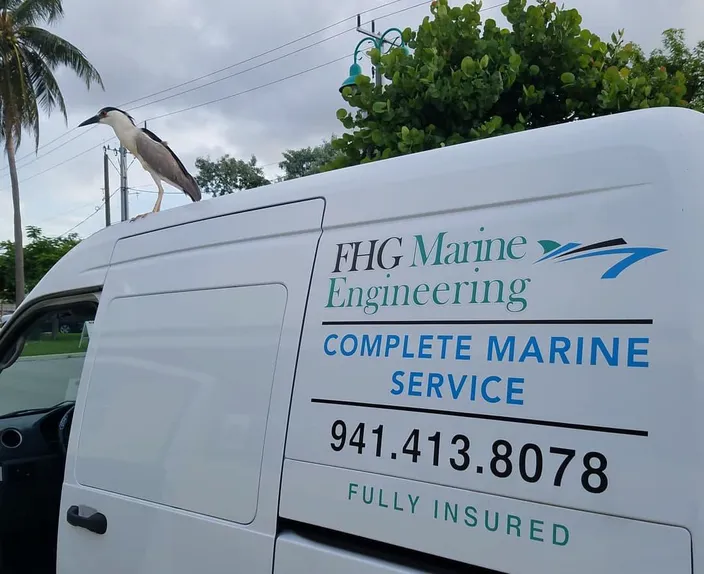 FHGME services yachts in South Florida. Photo courtesy FHGME. 