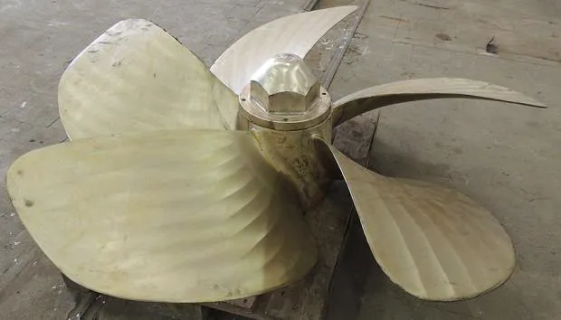 finished propeller