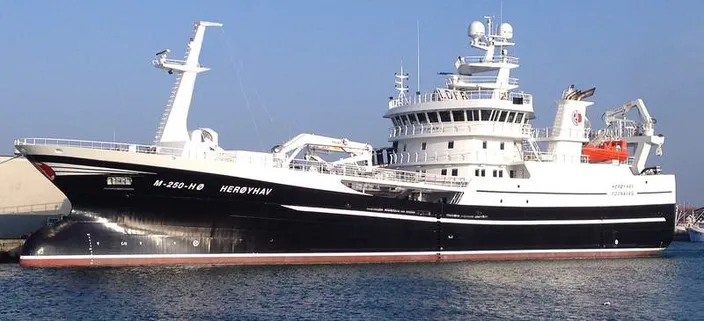 Fishing vessel Herøyhav: Photo courtesy of MAN