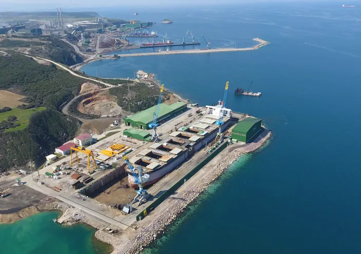 Fitted with propulsion technology from Berg Propulsion, the new İÇDAŞ tug will support operations in the drydock and surrounding port area of Çanakkale, northwest Türkiye.. Image courtesy Berg Propulsion.