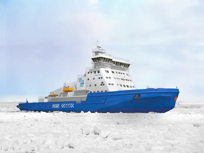 The new icebreaker built by Arctech Helsinki Shipyard for the Finnish Transport Agency and powered by Wärtsilä dual-fuel engines will be the most environmentally friendly icebreaker ever built.