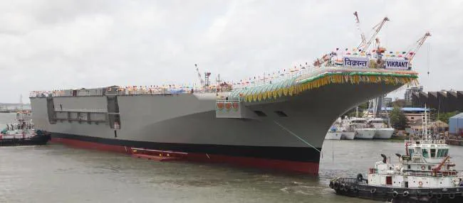 Indian Navy Aircraft Carrier (Photo: GE)