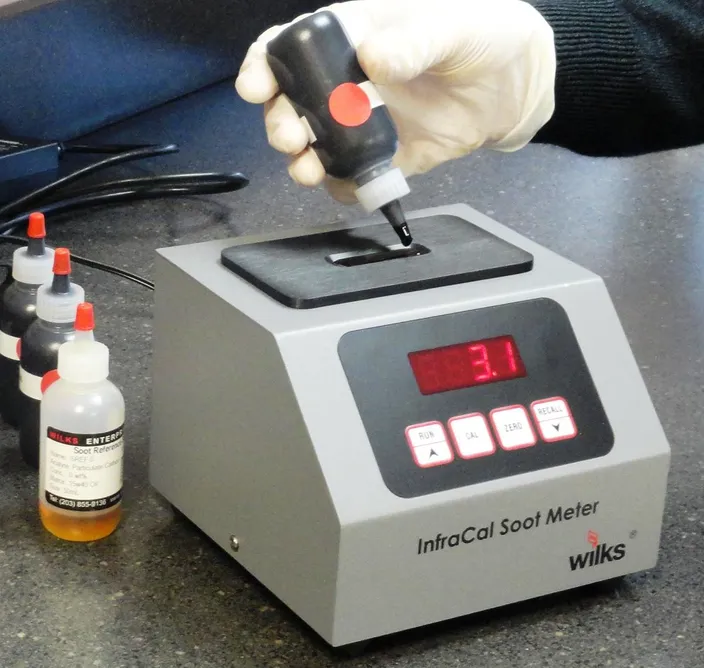 InfraCal Soot Meter. Photo: Wilks