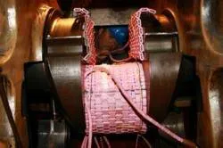 In-situ crankshaft annealing: Photo credit Goltens