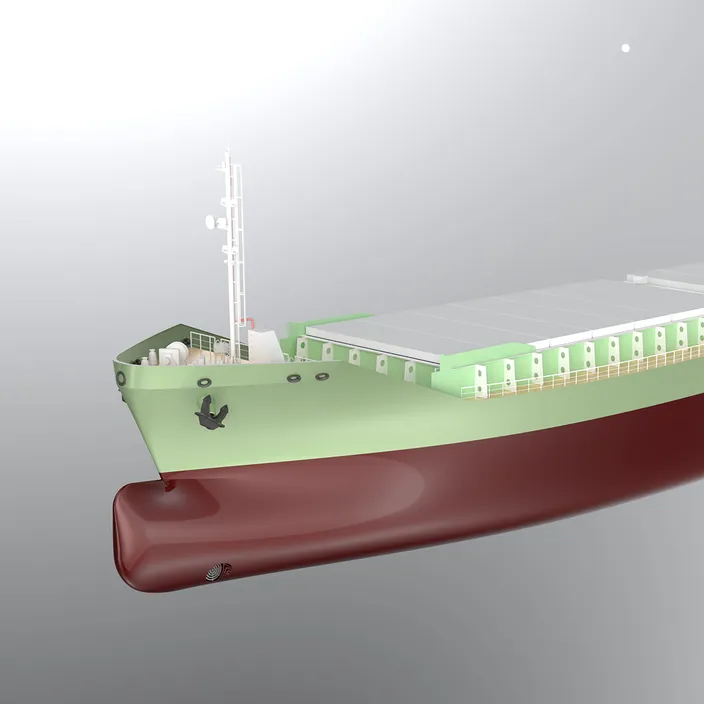 Integration of Methanol DF system into a 9,000 DWT ship (Image: Sasaki Shipbuilding)