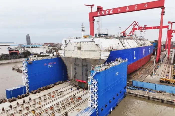 Jiangnan Shipyard in China (Credit: Alfa Laval)