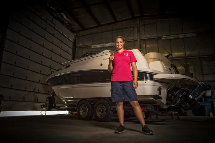 Kaitlyn Schneider (Photo: Mercury Marine)