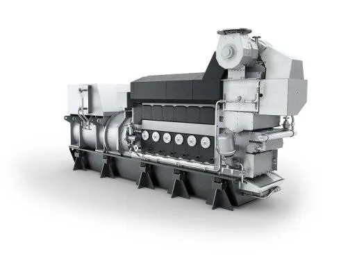 The MAN L21/31 engine (Image: MAN Energy Solutions)