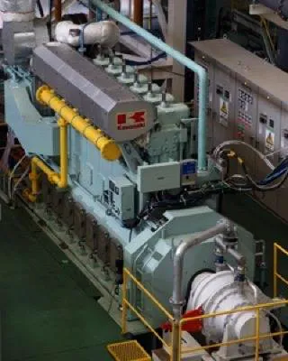 L30KG marine engine: Image Kawasaki