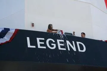'Legend Christening': Photo credit Crowley