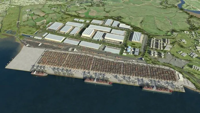 London Gateway Project: Artist's Impression Credit DP World