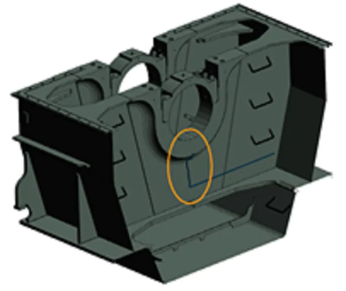 Lubricant oil outlet temperature sensor. Image courtesy NYK