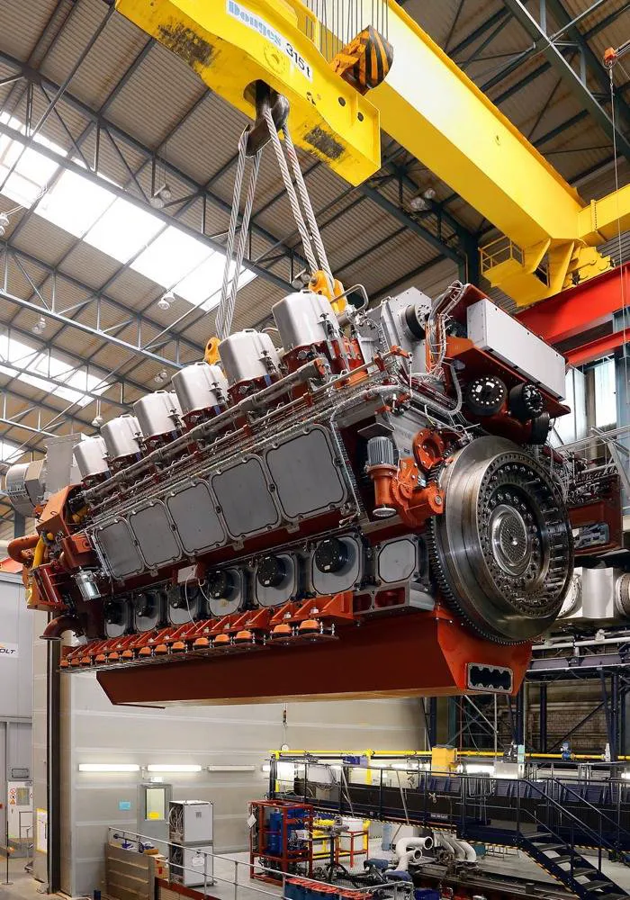 M46DF Engine: Photo credit Caterpillar
