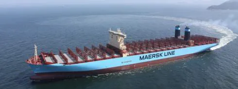 Maersk Triple E Class vessel (Photo courtesy of Trelleborg)