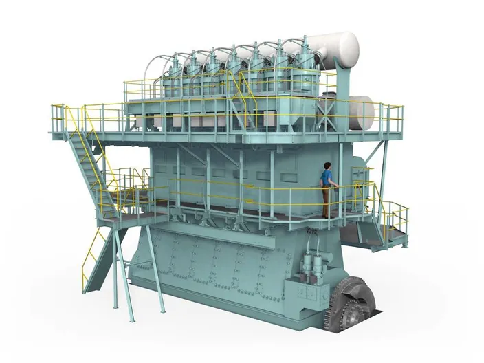 X62 Marine Diesel Engine: Photo credit Wärtsilä