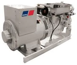 MTU Marine Genset M1066H: Image credit Tognum