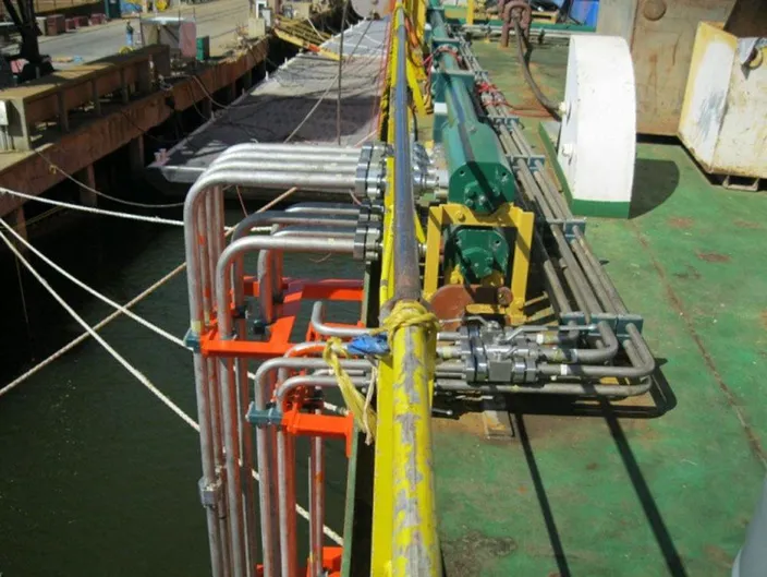 Marine Hydraulic Piping System: Photo credit Power Dynamics LLC