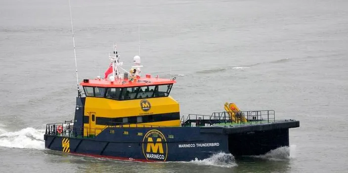 'Marineco Thunderbird': Photo credit Damen Shipyards