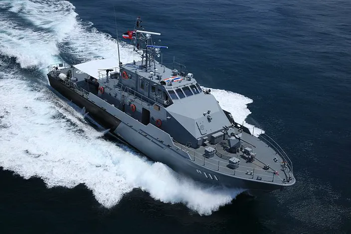 One of the Marsun-built patrol boats.