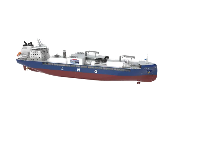 Nantong CIMC bunkering vessel. Image courtesy Schottel