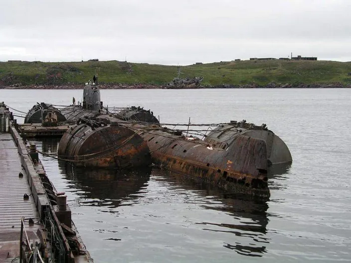 November-class Russian Submarine: Photo credit The Bellona Foundation CCL 