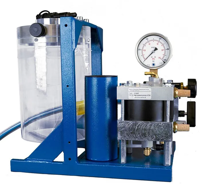 The Obel-P VPU 1600 - Fuel Injector Test Unit for 4-stroke engines, by Chris-Marine.