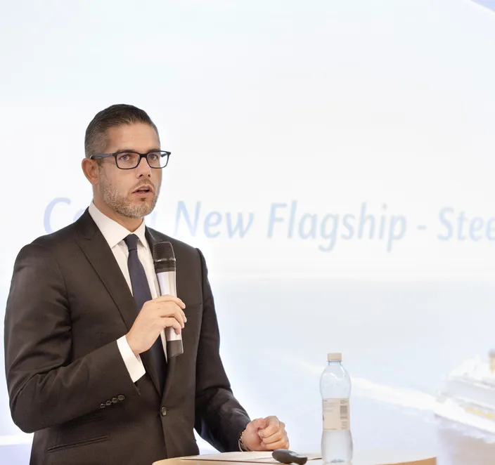 Neil Palomba (Photo: Costa Cruises)