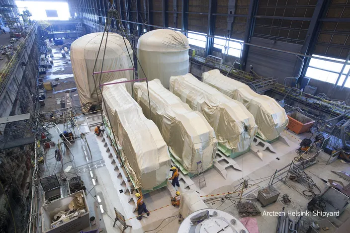 (Photo: Arctech Helsinki Shipyard)