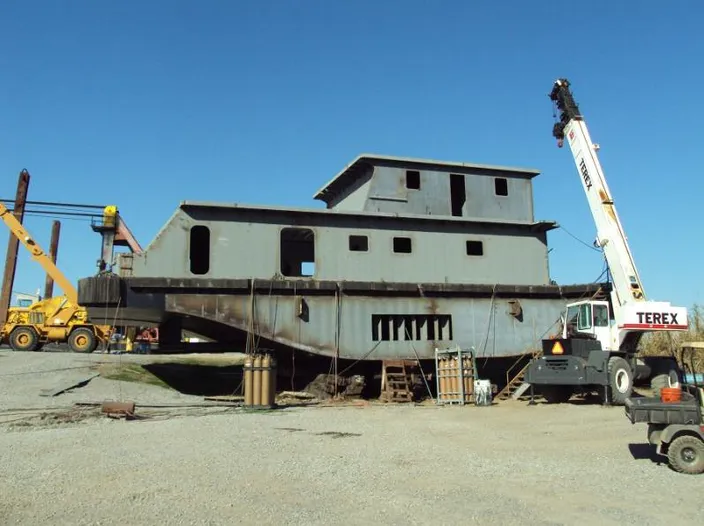 Photo courtesy of Eymard Marine Construction and Repair