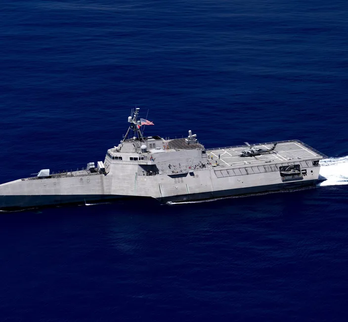 File photo: U.S. Navy Independence class littoral combat ship USS Gabrielle Giffords (LCS-10). (Photo: Josiah J. Kunkle / U.S. Navy)

