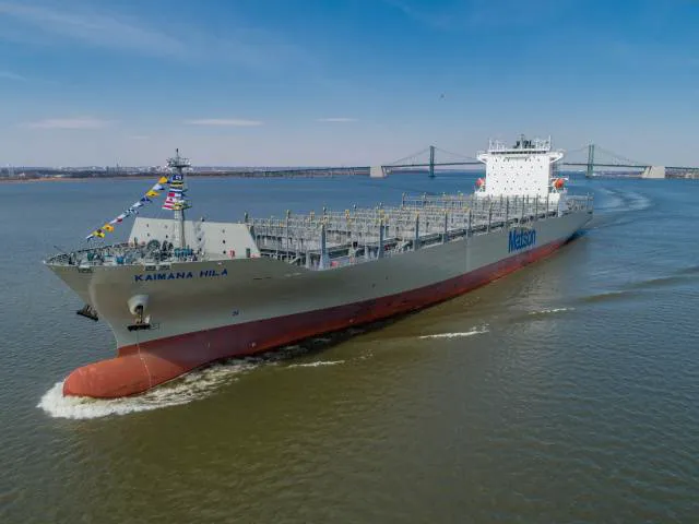 (Photo: Matson Navigation Company)