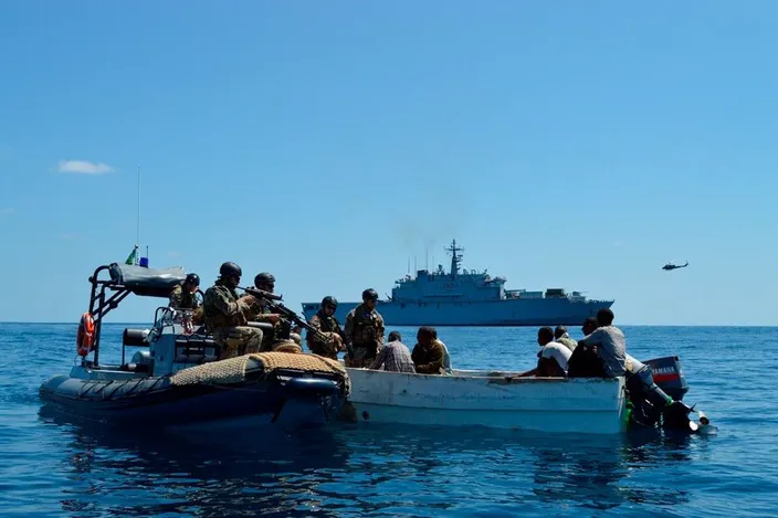 Pirate Suspects Captured: Photo credit EUNAVFOR