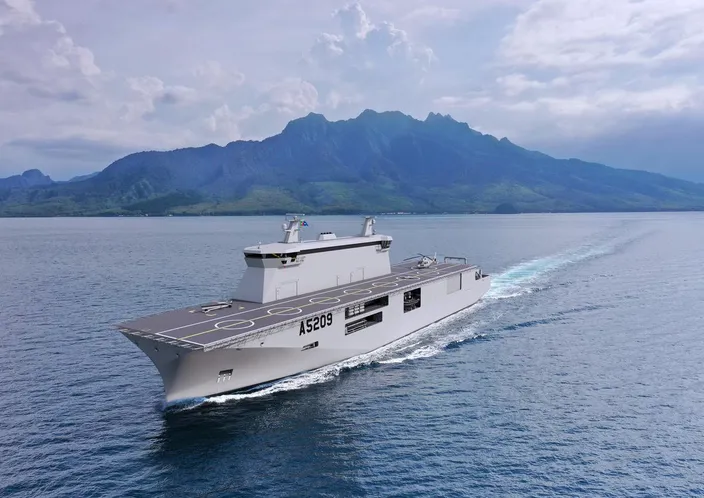 Portuguese Navy's new Multi-Purpose Support Ship (Credit: Damen)