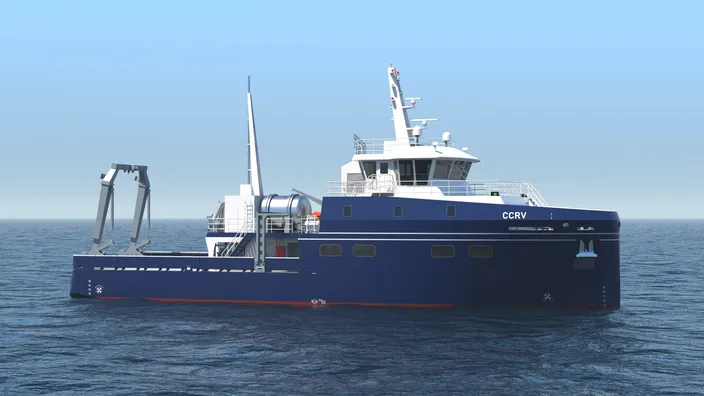 Proposed conceptual rendering of CCRV (Image courtesy of Glosten)