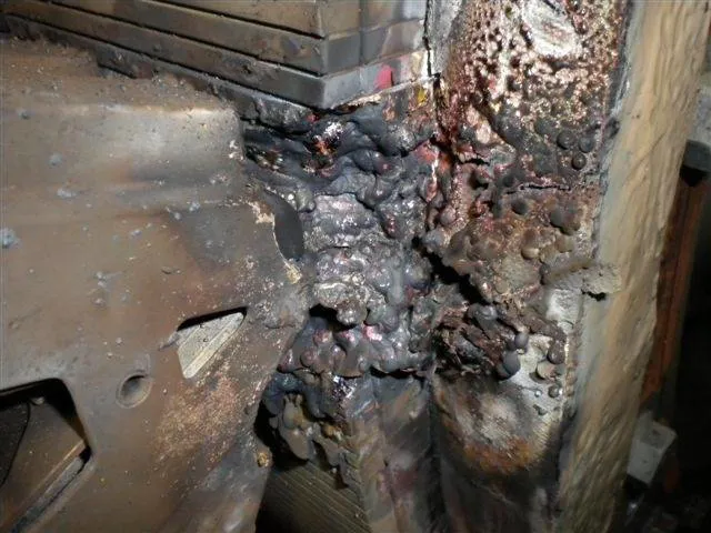 Propulsion Machinery Damage 'Walla Walla': Photo credit WSDOT