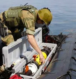 REMUS 100 AUV: Photo credit Hydroid