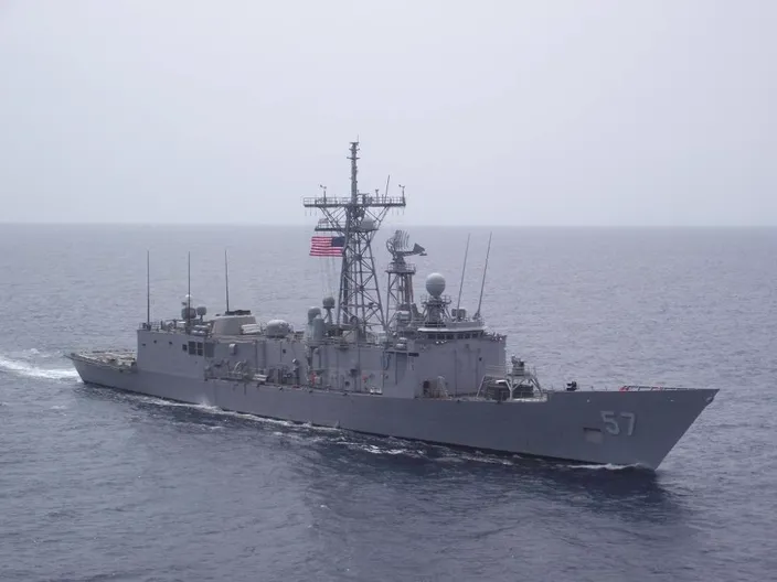 USS Reuben James: Photo credit USN